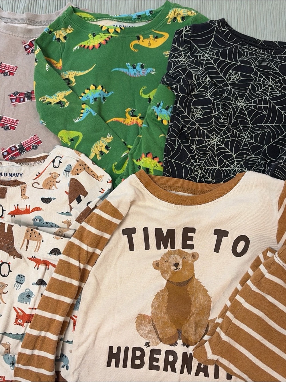 Kids Pajama Set Bundle Size 3T